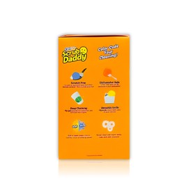 Scrub Daddy scrubber set of 6 Smile USA Nor Scratch stand / 스크럽대디 수세미 6개 스마일 미국 노스크레치 거치대 세트