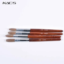 KADS Nail Acrylic Brush 4 Pcs Gel Nail Brush Kolinsky Nail Art Brush (Set of 4)