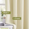 StangH Thermal Insulated Curtains for Bedroom - Silver Line Dots