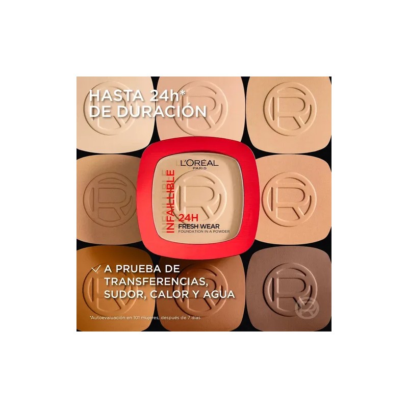 L'Oréal Paris Infallible 24h Fresh Wear, Base de Maquillaje en