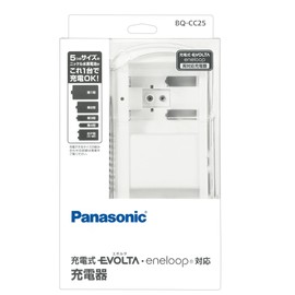 Panasonic BQ-CC25 Rechargeable Battery Charger for Dedicated C - 4 Types and 6P Types