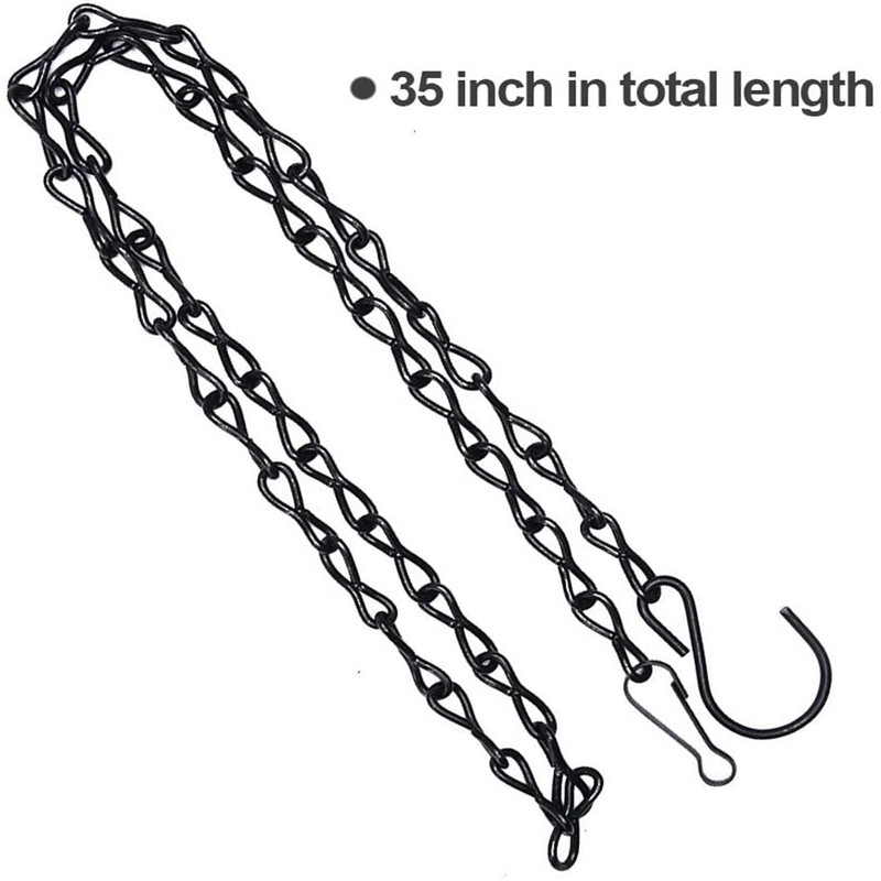 2 Pack Hanging Chain for Bird Feeders, Planters, Lanterns and