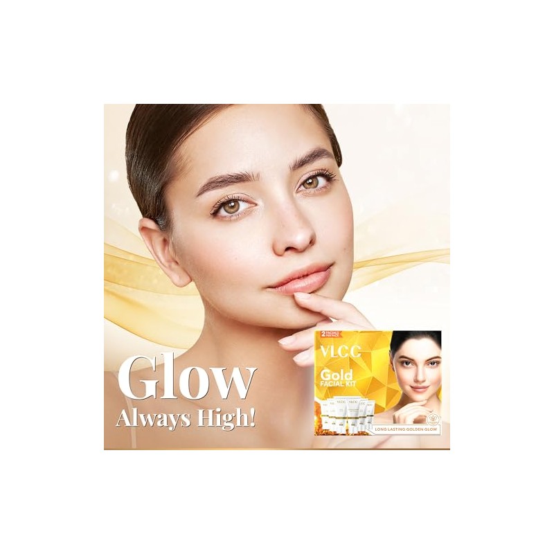 Vlcc Kit Facial Gold Incluye Productos Cuidado Piel Limpiador Mascarilla