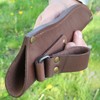Genuine Leather Belt Knife Sheath for Fixed Blade Knives with