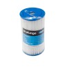 Plunge Pleated Cellulose Sediment Filter - 7.7"x4.5", 20 Micron Water Filter