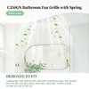 ZAITOE C350GN Bathroom Fan Grille with Spring Compatible with Br-oan-Nu-Tone