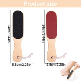 2 Pieces Pedicure Tools with Pumice Stone, Pedicure with Pumice Stone for Foot Removal Tools, Foot Care for Callus, Cracked Heels and Corns
