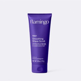 Flamingo Smoothing Shave Prep Scrub with Coconut and Bergamot for Women - Exfoliation and Smooth Skin Body Care Bha