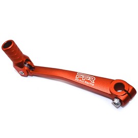PPR PIT PRO RACING- CNC Aluminum Motorcycle Gear Shifter Lever, Foldable Pedal Shifter Fit for 50Cc 110Cc 250Cc Crf50 Xr50 Xr Crf Dirt Pit Monkey Bike Motorcycle ATV Quad Orange Orange