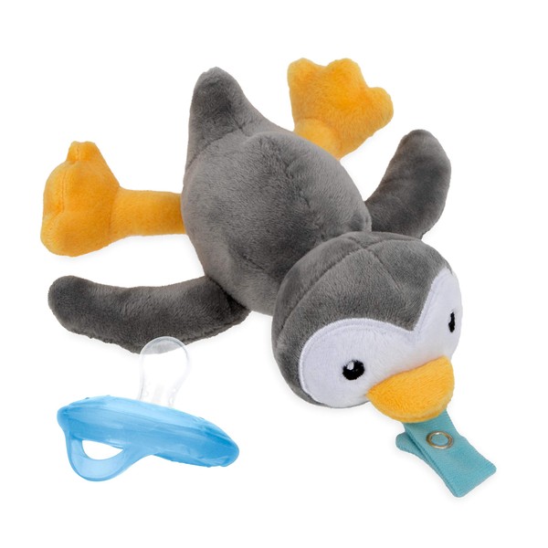 Nuby Calming Natural Flex Snuggleez Pacifier with Plush Combo Set