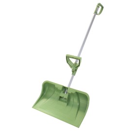 22 Inch SnoSlinger | Heavy-Duty Snow Shovel with Ergonomic Connex Grip | Poly SnoLoader Scoop and 55 Inch Aluminum Handle for Shoveling Drive-Way Side-Walk | Made in USA by Vertex | Model EX822.54