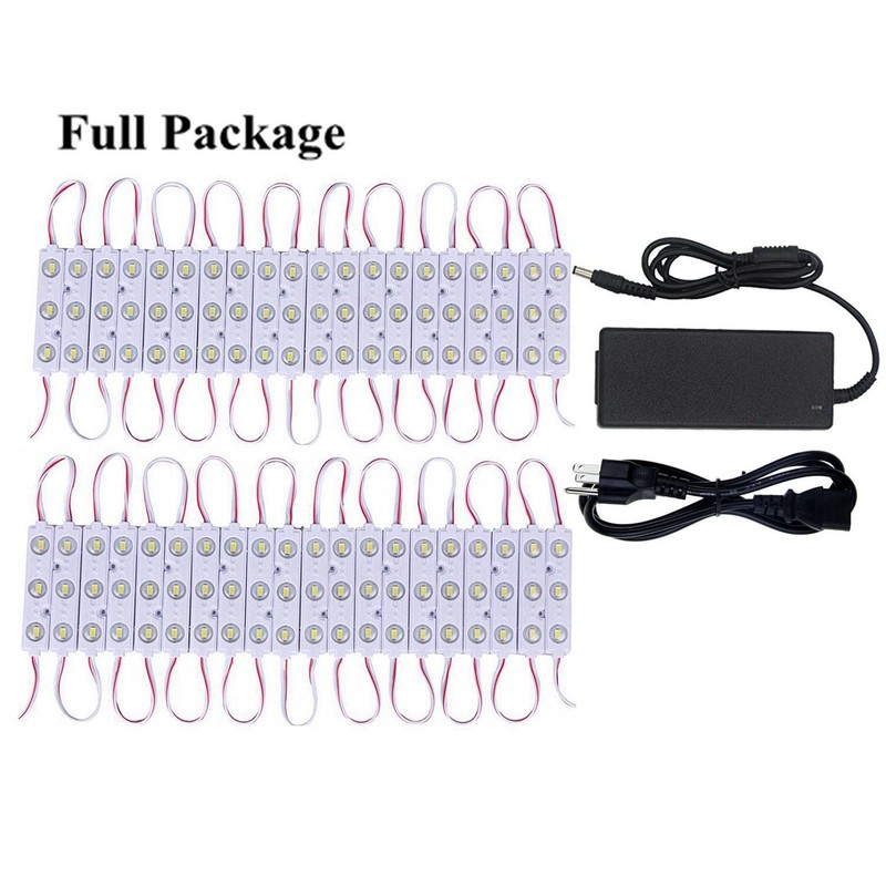 20 FT Store Window Light Kits Storefront Strip Light White