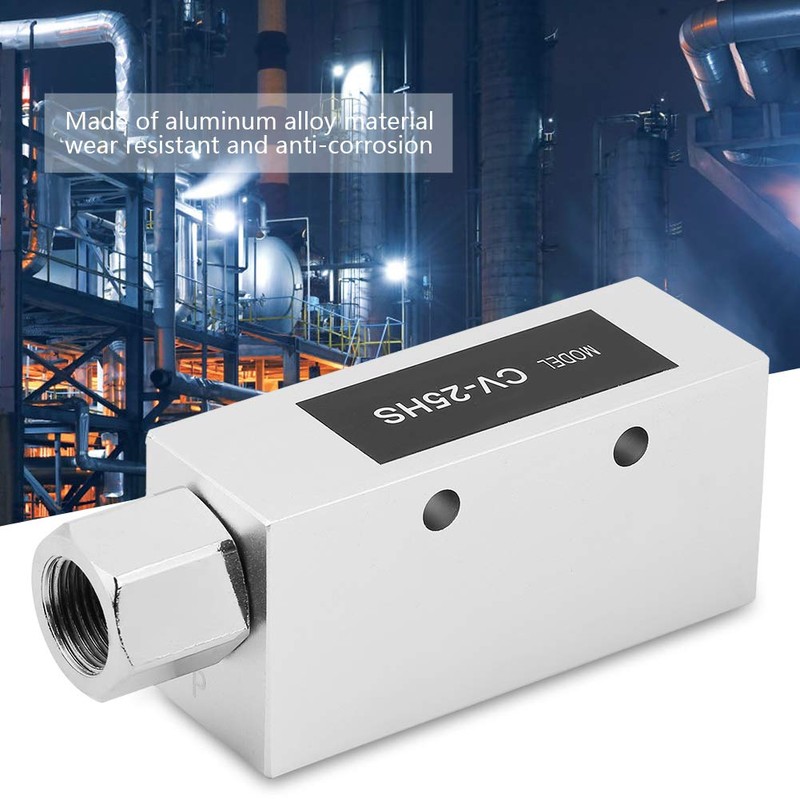 Akozon Vacuum Generator Valve, CV-25HS Pneumatic Vacuum Generator Ejector