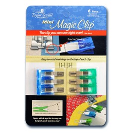 Taylor Seville Originals - Taylor Seville Originals Rostfrei Stahl & Plastik (Mini) Nähen Magic Clip - 6 Stücke
