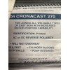 Cronatron 5 POUNDS 5/32" CRONATRON 270 CAST IRON ELECTRODE DC