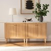 EYYTHUNG Storage Cabinet Sideboard Buffet Cabinet, Modern Accent Cabinets with