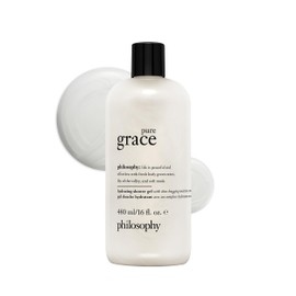 philosophy pure grace hydrating bath & shower gel - efficiently cleanses, soothes & comforts dry skin - vegan & cruelty free formula