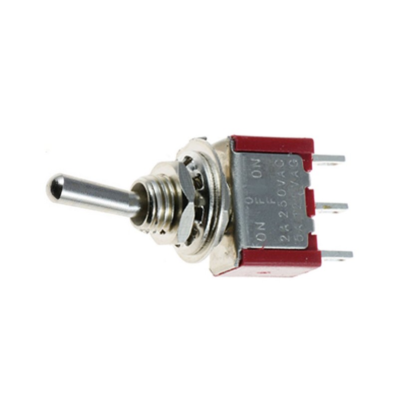 ESUPPORT On/Off/On Momentary Mini Miniature Toggle Switch Car Dash Dashboard