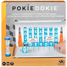 Marbles Pokie Dokie Game by Marbles Brain Workshop, Fast-Paced Word Building Game for Kids and Adults Aged 8 and Up