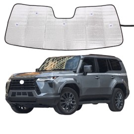 car-attention Front Windshield Cover Sun Shade Protective Cover For Lexus GX 2024-25 UV Block