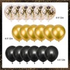 100th Birthday Decorations for Men and Women, Black Gold 100th