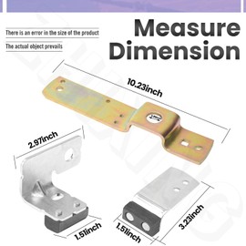 783-05946 ldler Pivot Bracket & 983-04511 983-04525 Brake Assembly 738-04162c Shoulder Spacer for MTD/CUB Cadet 46" Deck, Craftsman 42" for 783-04525 783-04511 783-05946