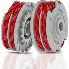 FIND A SPARE 2 Pcs Strimmer Spool Line Lawn Mower Replacement Spool Double Line Autofeed Grass Trimmer for FLY021/513937190 Mini Trim Power Trim Contour Trimmer Wire Refills
