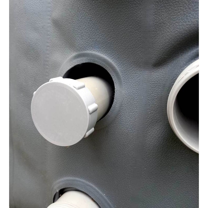 Hot Tub Safety Caps Compatible with Lay Z Spa to