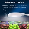 PAVIKE Aquarium Clip Light, Lighting, Small Growth Light, Clip-on Aquarium