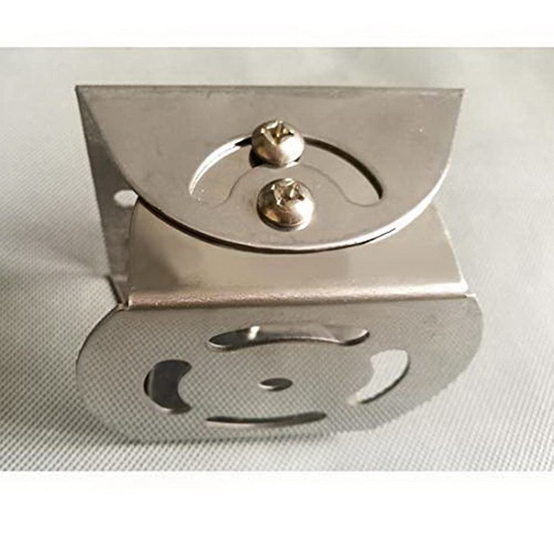 AKNPMHT Camera Stand, Metal Pole/Security Camera Pole Mounting Bracket/Row Loop