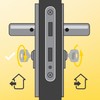 Yale 2100 Serie Euro-Profilzylinder (Patentiert) - Doppelt/Notfall - 40/40 -