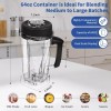 SUTETLW 64 OZ Container for Vitamix Blender Pitcher, Replace Classic