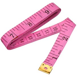 A1SONICÂ® 2 Sided Tape Measure Suitable for Measuring Body,Sewing Tape,150 cm,60 inches (Pink)