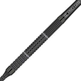 Target Darts Echo 14 - Juego de Dardos de Punta Suave de tungsteno 90% Negro, Gris y Negro