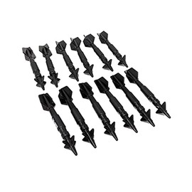 Military Navy Air Force Toy AIM-9 Air Intercept Missile Sidewinder Short Range Missiles Playset for Action Figures Diorama Sets Fighter Jets - 12 Pieces