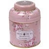 New English Teas Vintage Floral Tea Caddy with 80 English
