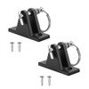 Nylon Bimini Top Deck Hinge with Removable Stainless Steel Pin