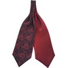 Great British Tie Club Mens Paisley Satin Reversible Ascot Cravats