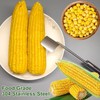 Corn Cob Peeler - Stainless Steel Corn Stripper Removes Kernels