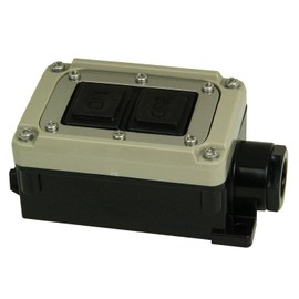 Kasuga Electric WBST222 Push Button Closer for Operation, Strong Rainproof Type