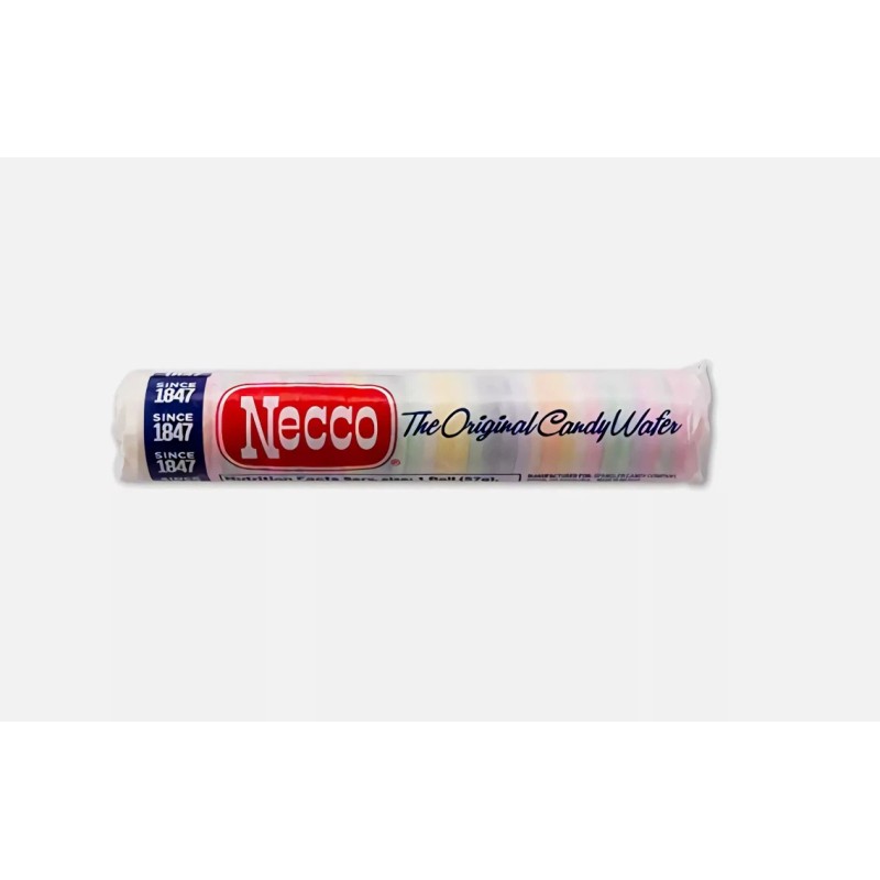 Necco, The Original Candy Wafers, 2 Ounce Rolls - 24