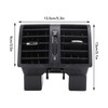 Car Rear Center Air Conditioning Outlet Vent Nozzle 1TD819203 Black