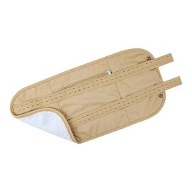 Kit de Envoltura para usar con aceite de Ricino con Compresa Reutilizable | Algodón Orgánico sin Blanquear | Para Abdomen, Hígado y Estómago | Cómoda,