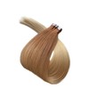 Real Human Hair Tape in Quality Ombre Extensions 2 Tones