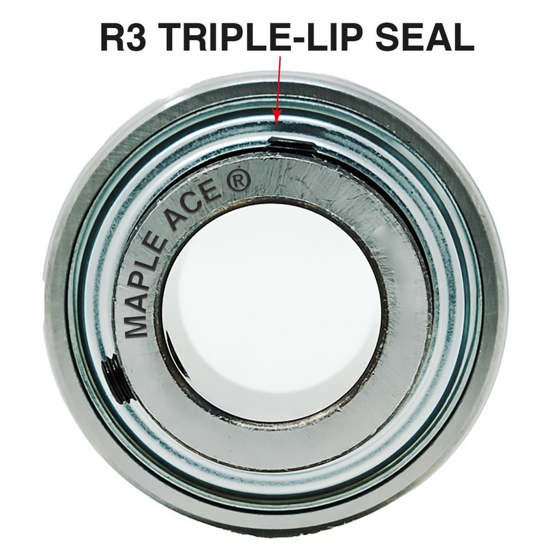 MAPLE ACE UC204 Insert Bearing 20mm Bore, Spherical OD, R3