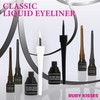 Ruby Kisses Classic Liquid Eyeliner, Smudgeproof Long Lasting Eye Makeup