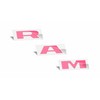 RAM Grille Emblem Overlay Decal Stickers 2025 Ram 1500 (Color: