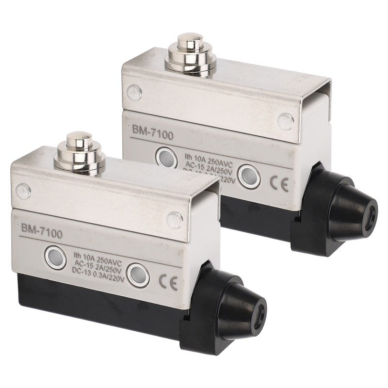 2 Pcs Micro Limit Switch 600OF 100RF 2PT 0.8OT 0.8MD