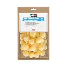KPRODUCT4U Swisscowers Cheese Crunchies for Small and Large Dogs - Made with 100% Swiss Milk, Lactose-Free, Gluten-Free, No Preservatives, 80g