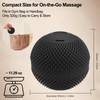 JIEJUNJIE Vibrating Massage Ball with Heat, 7 Modes, Memory, Myofascial